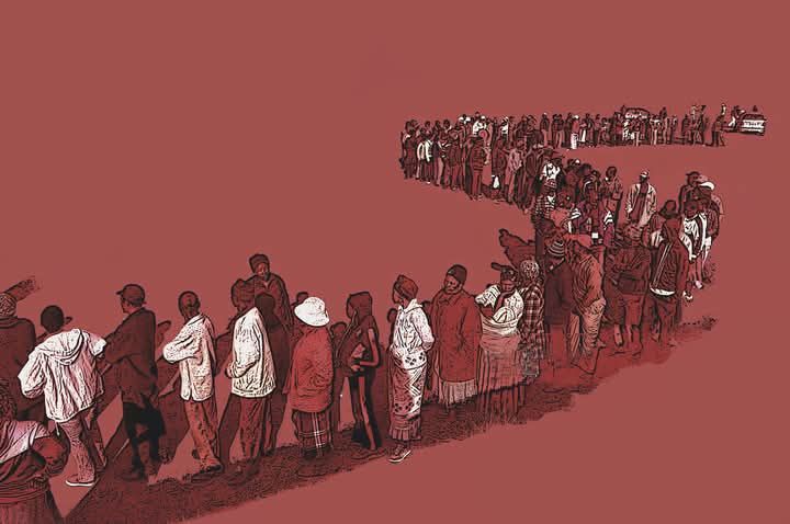 Road to democracy by Mpho Mothuntsi